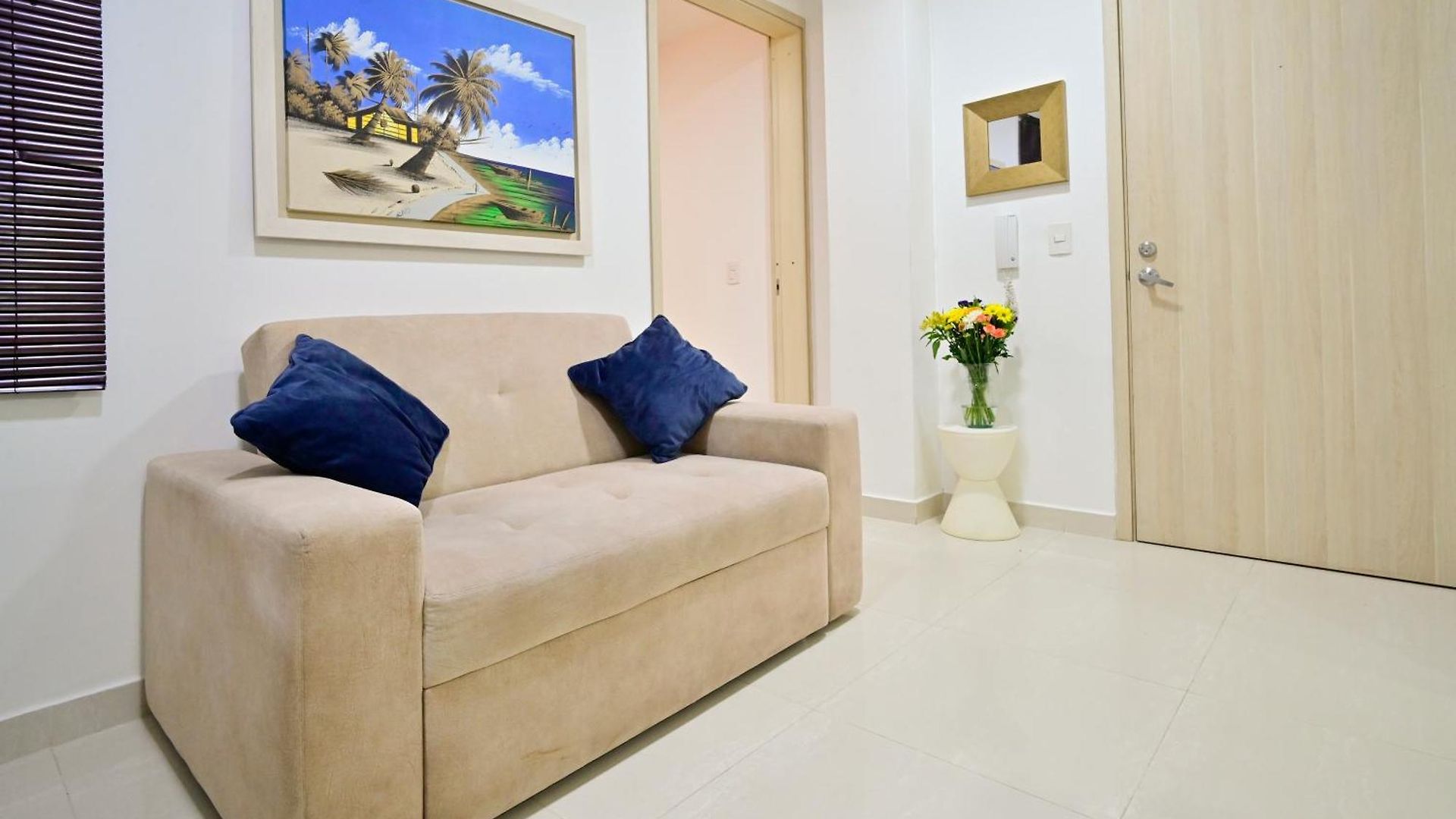 Apto Moderno - Aire Full - A Pasos De La Playa Apartamento Cartagena