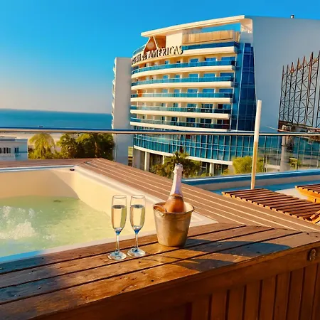 Apto Moderno - Aire Full - A Pasos De La Playa Apartamento *